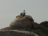 Paul On The Highest Rock In Galicia